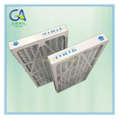 防水紙框初效板式過濾器 Water-proof Paper Frame Pre Panel Filter