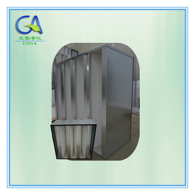 大風量金屬框高效過濾器 Metal Frame Large Airflow Combined Filter